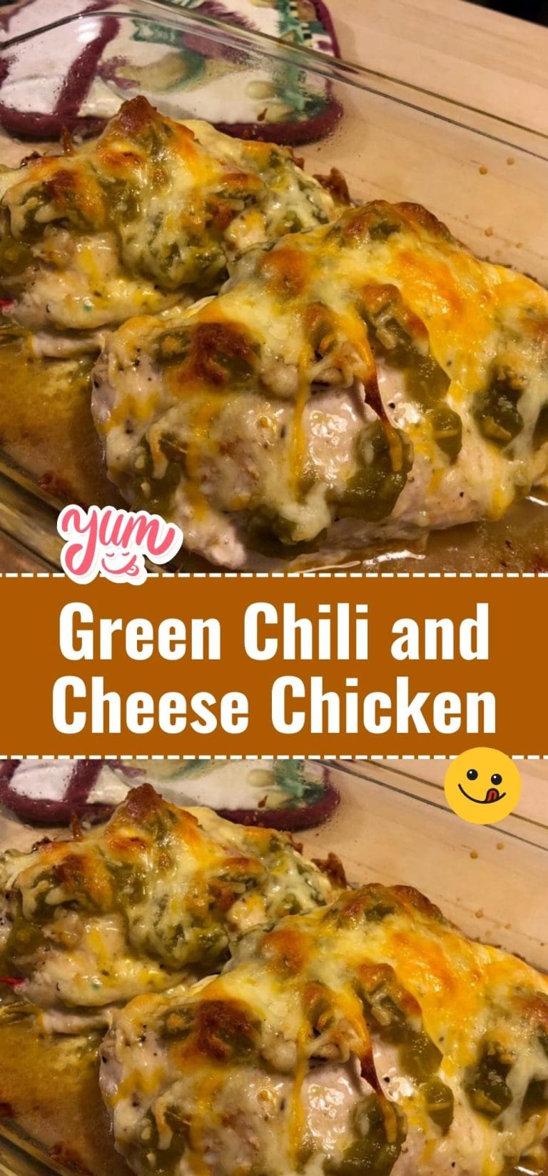 Green Chili and Cheese Chicken