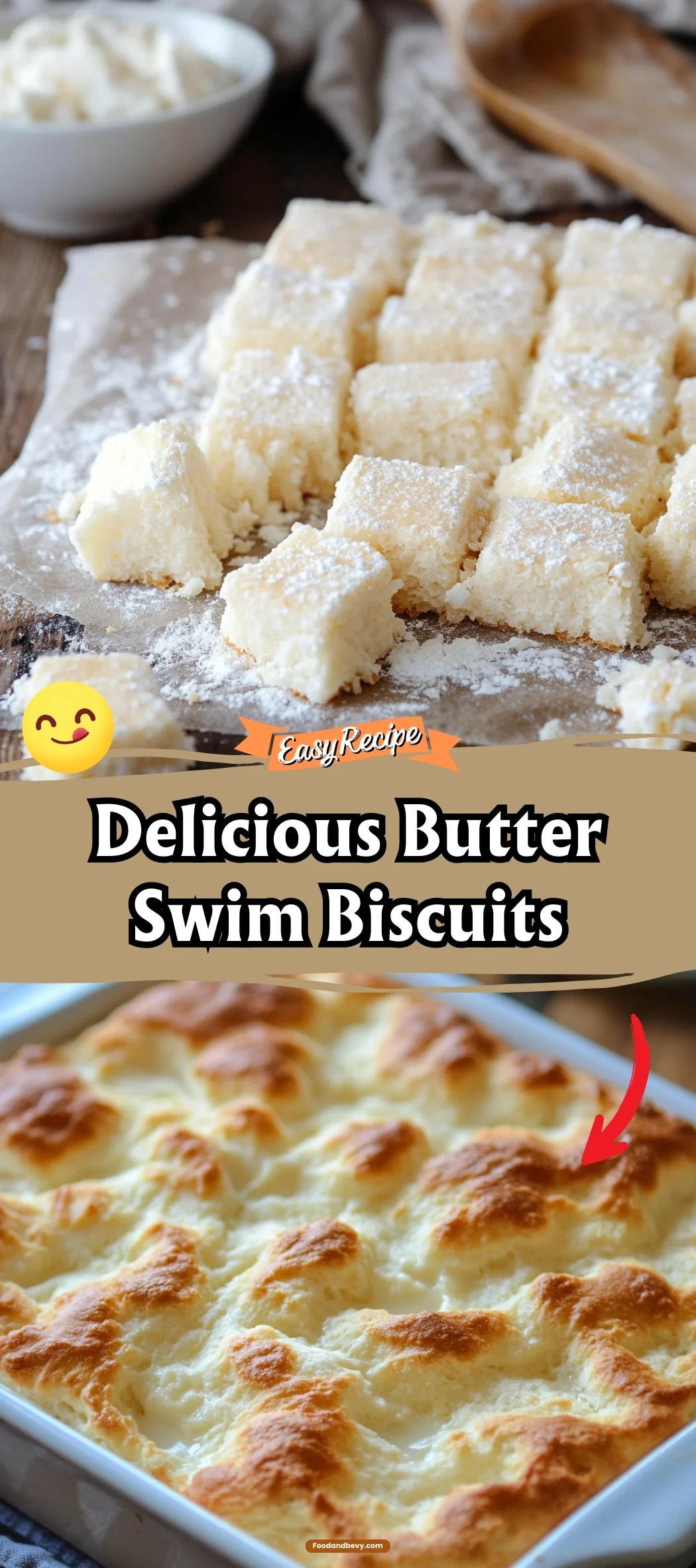 Delicious Butter Swim Biscuits