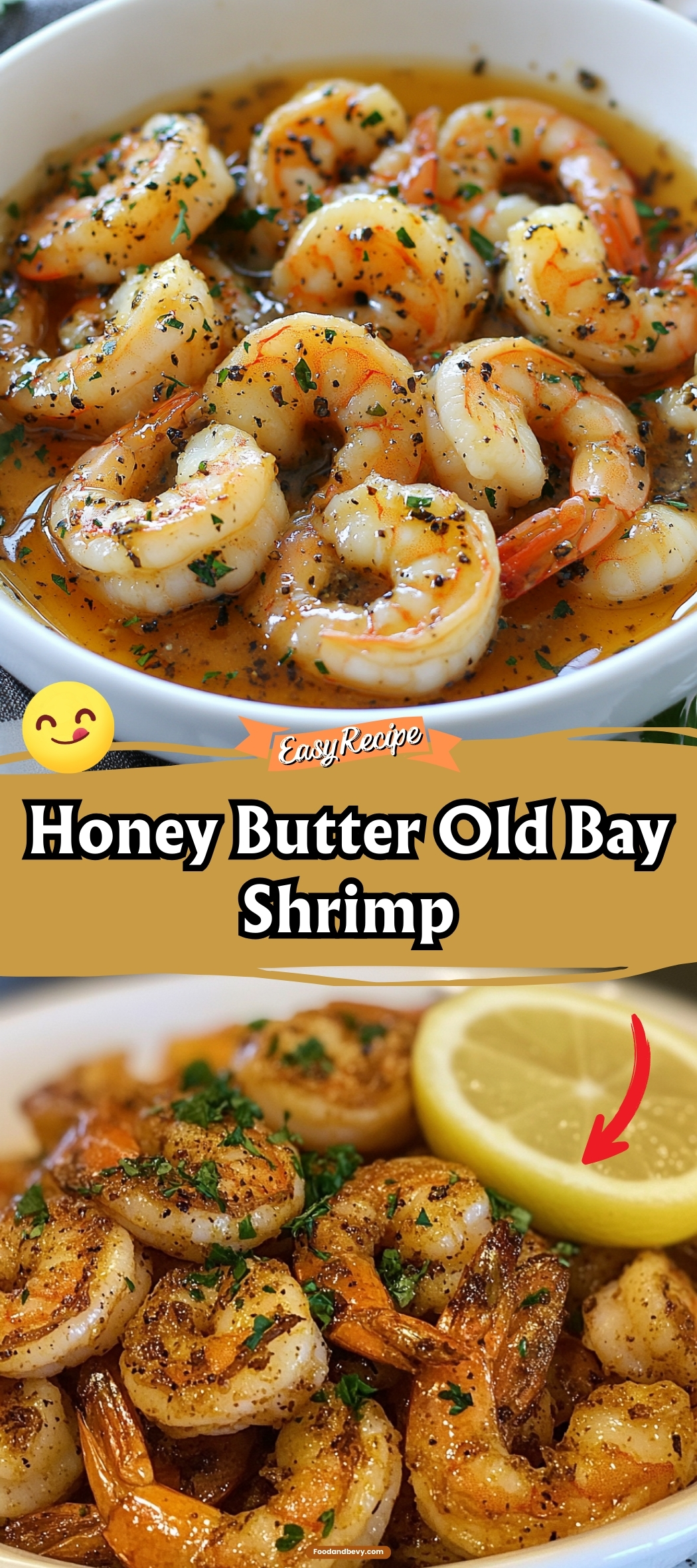 Honey Butter Old Bay Shrimp