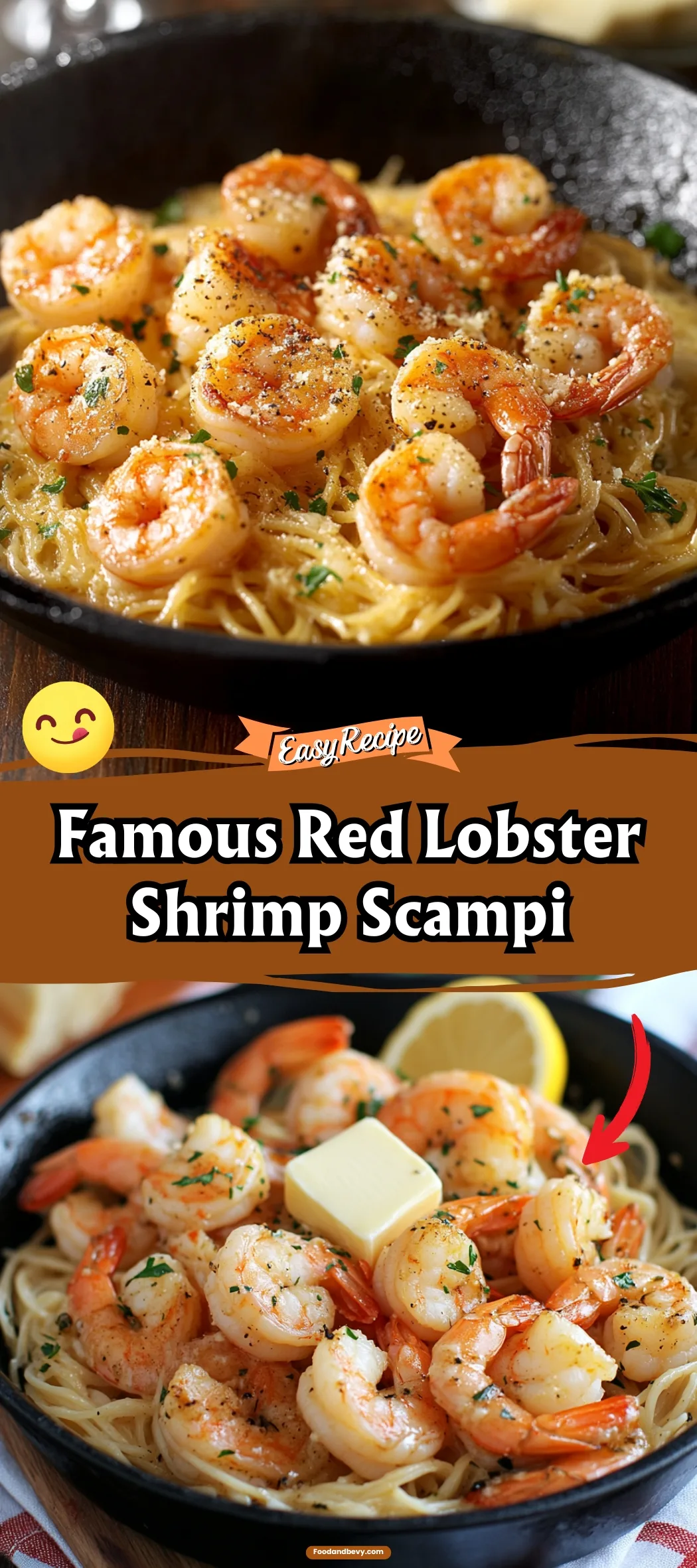 Famous Red Lobster Shrimp Scampi