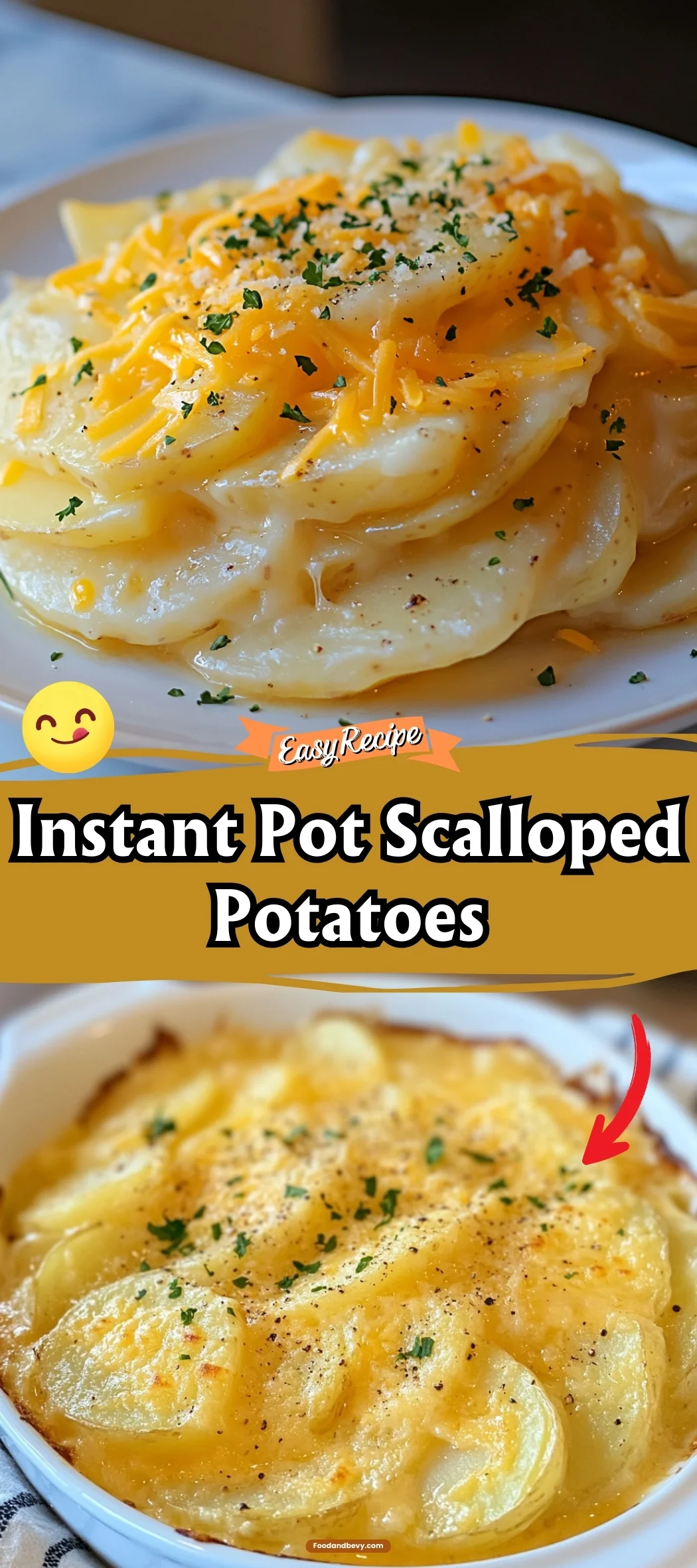 Instant Pot Scalloped Potatoes