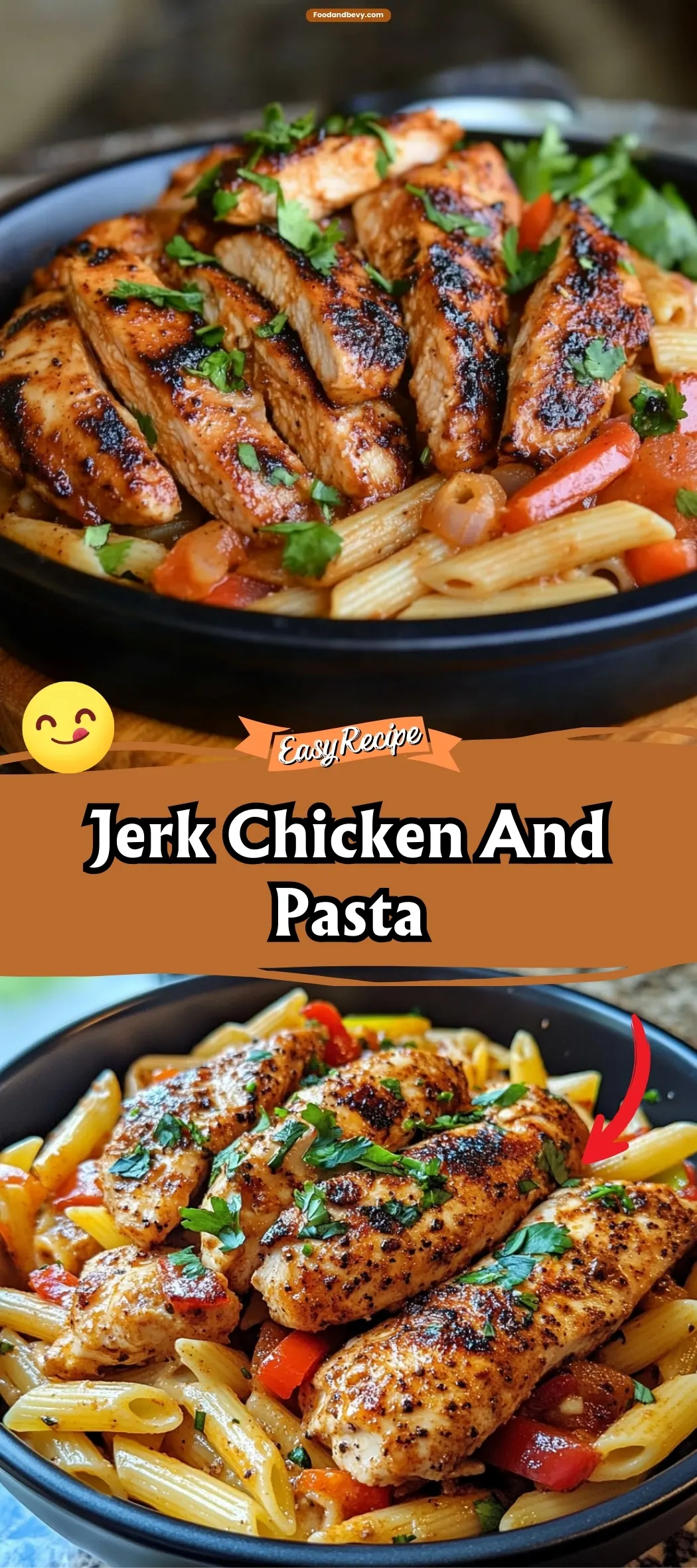 Jerk Chicken And Pasta
