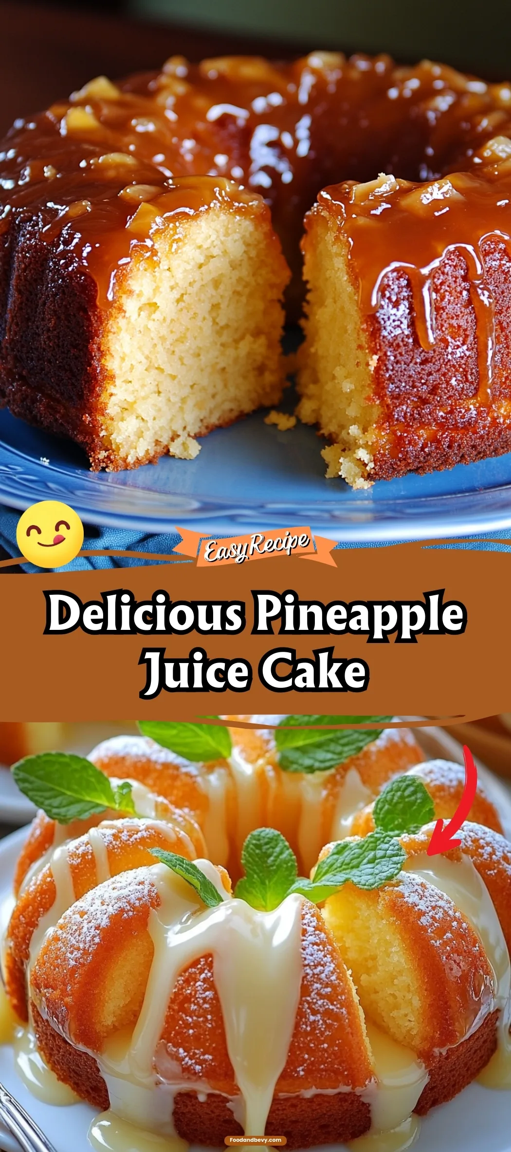 Pineapple Juice Cake