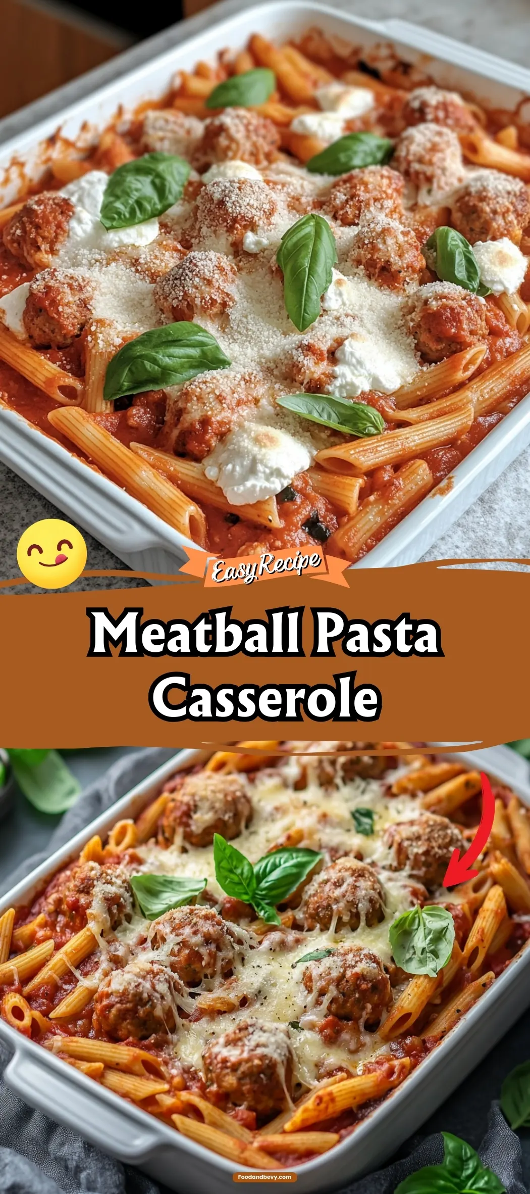 Meatball Pasta Casserole