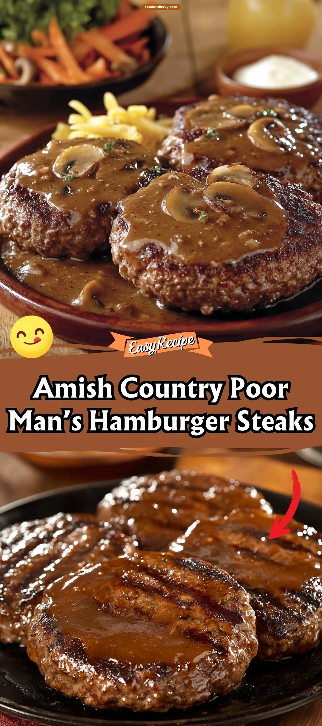 Amish Country Poor Man’s Hamburger Steaks