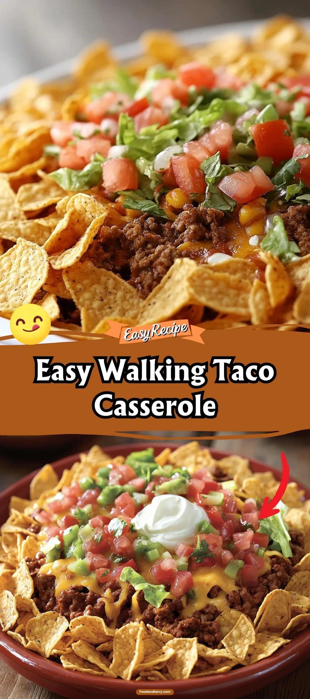 Walking Taco Casserole