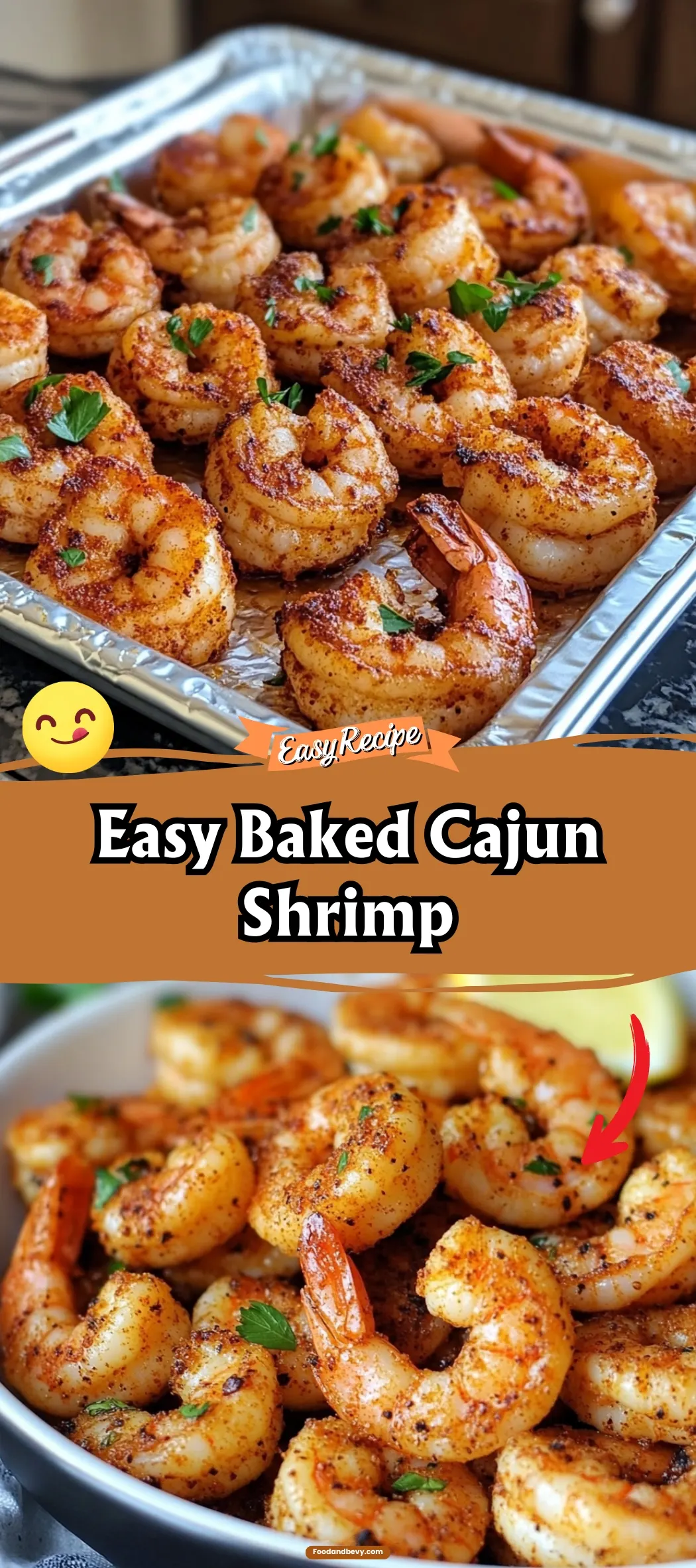 Baked Cajun Shrimp