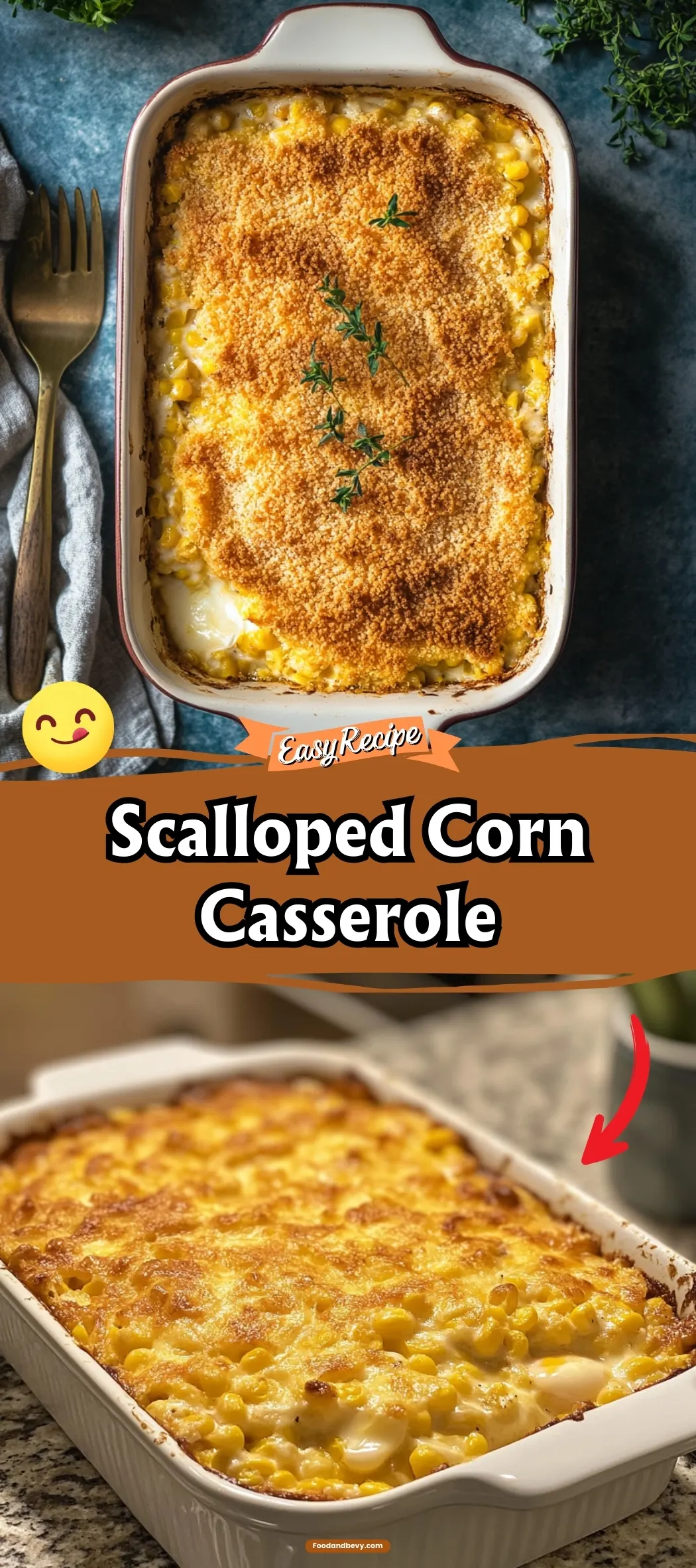 Scalloped Corn Casserole