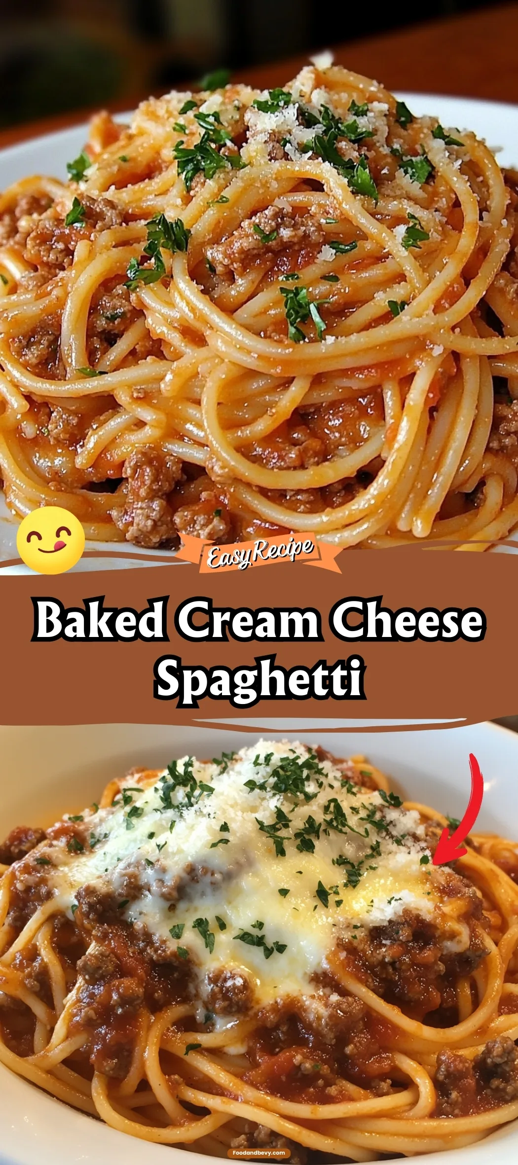 Best Baked Cream Cheese Spaghetti