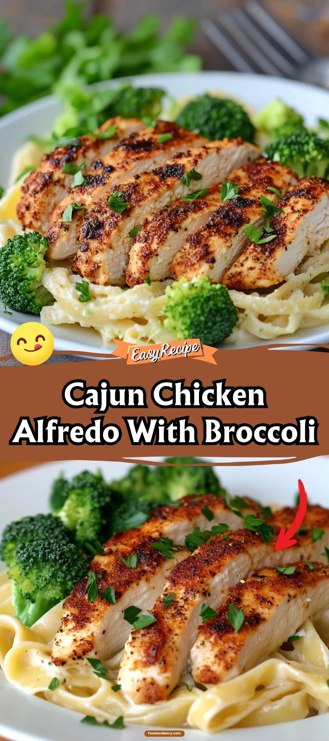 Best Cajun Chicken Alfredo With Broccoli