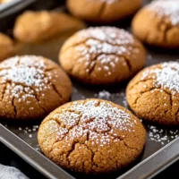 Big Soft Ginger Cookies