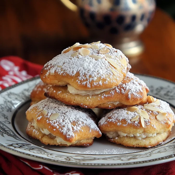 Almond Pillow Cookies
