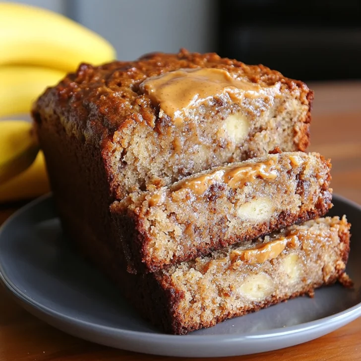 Banana Bread With Peanut Butter