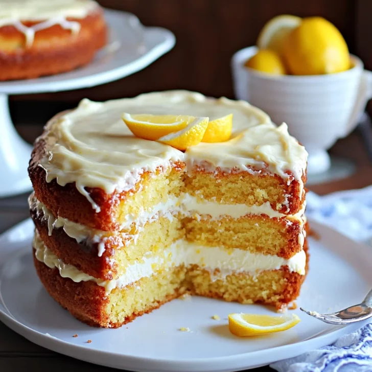 Lemon Cake To Die For