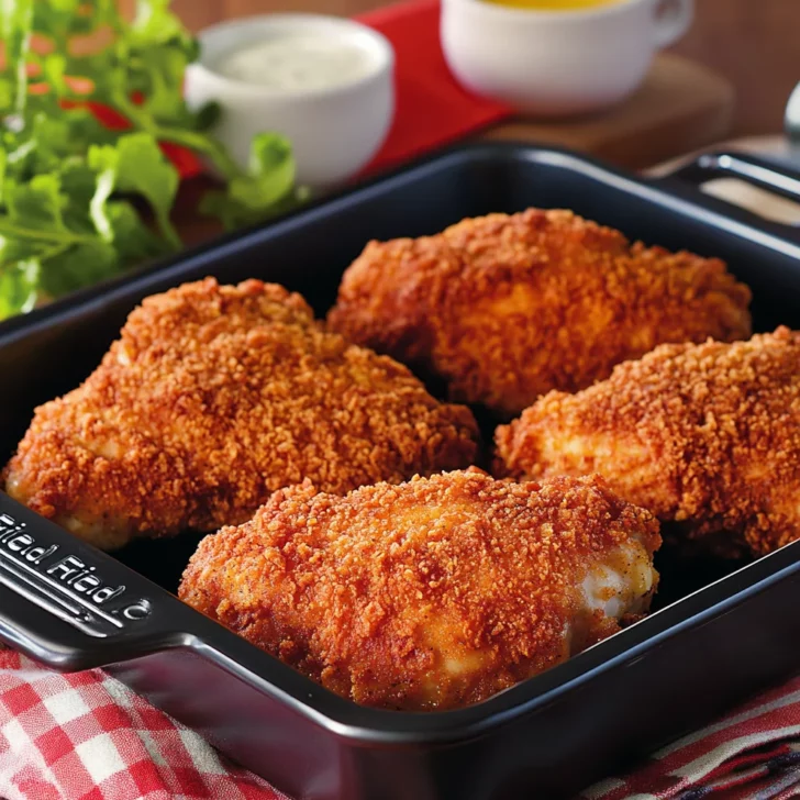 Buttermilk Oven Fried Chicken