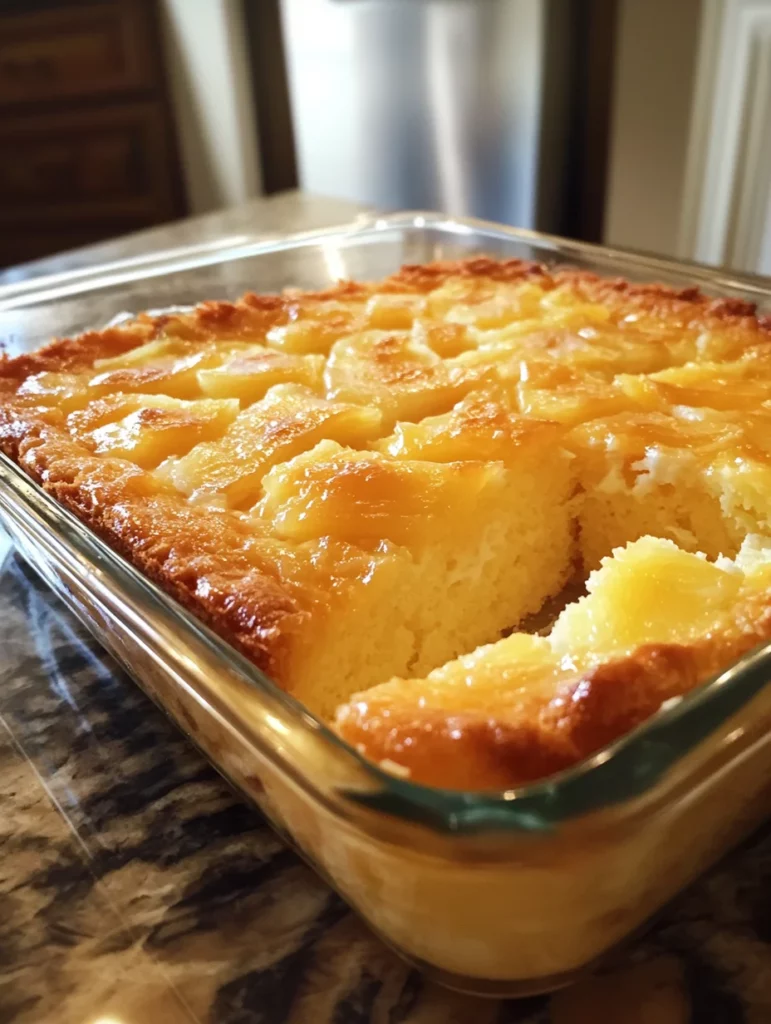 Juicy Pineapple Heaven Cake