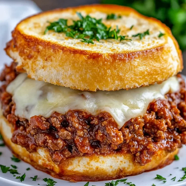 Homemade Sloppy Joes