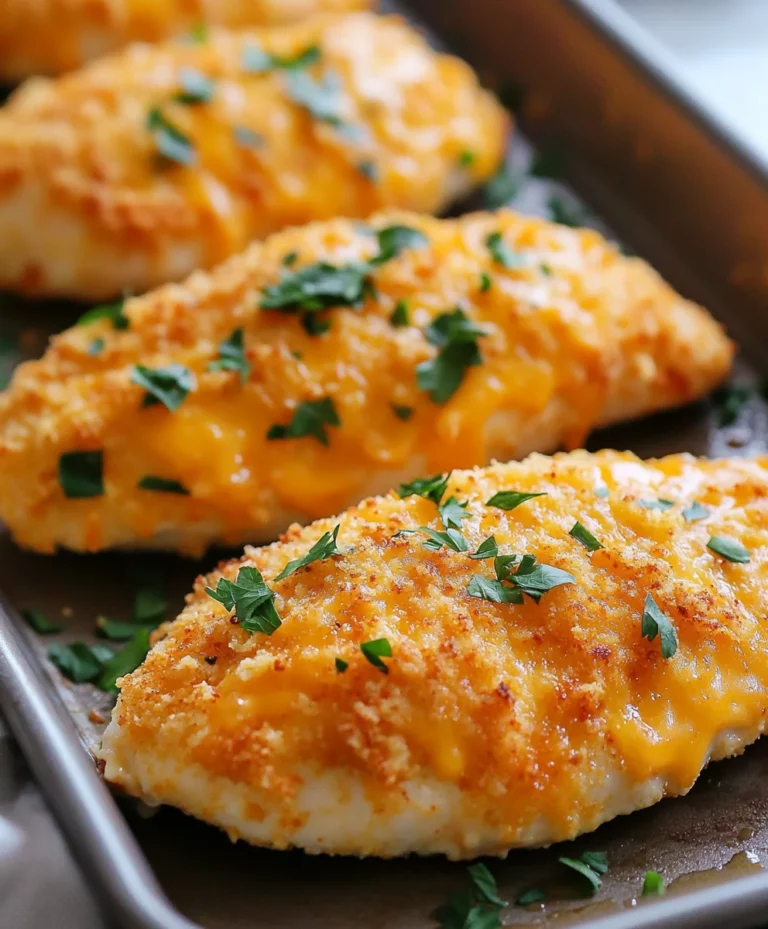Crispy Cheddar Chicken