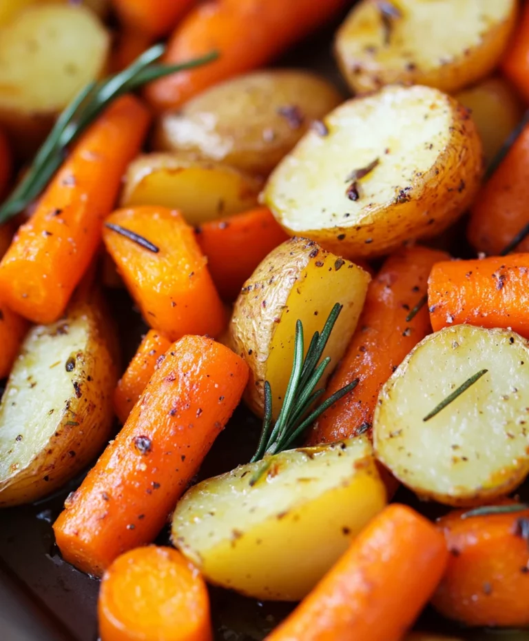 Roasted Potatoes And Carrots