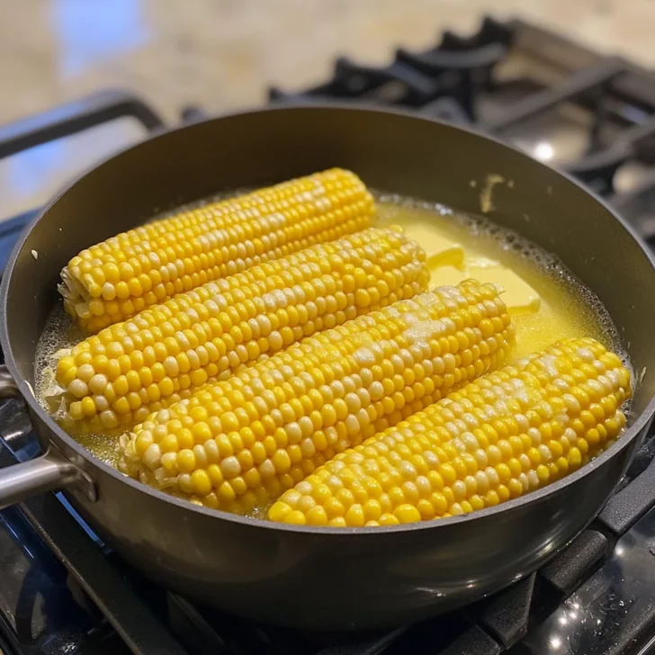 Butter Boiled Corn on the Cob