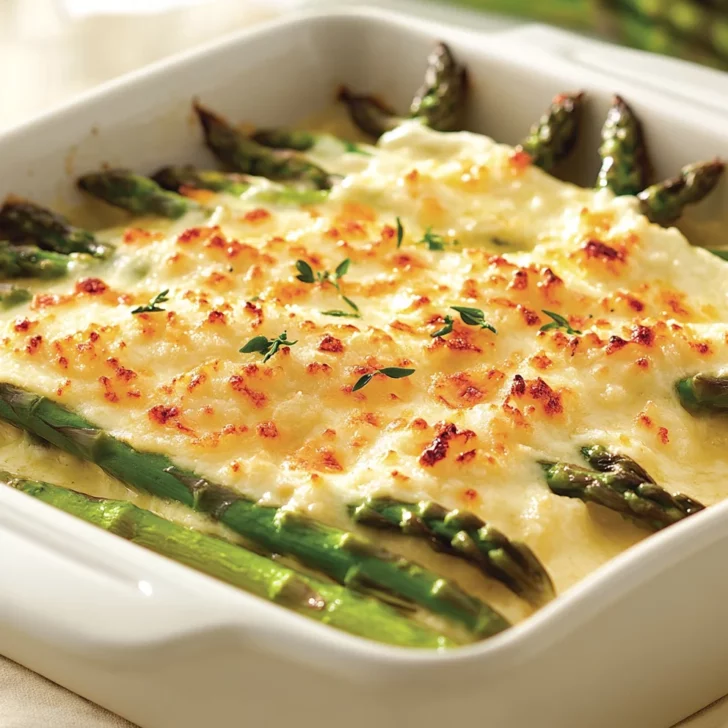 Cheesy Asparagus Casserole