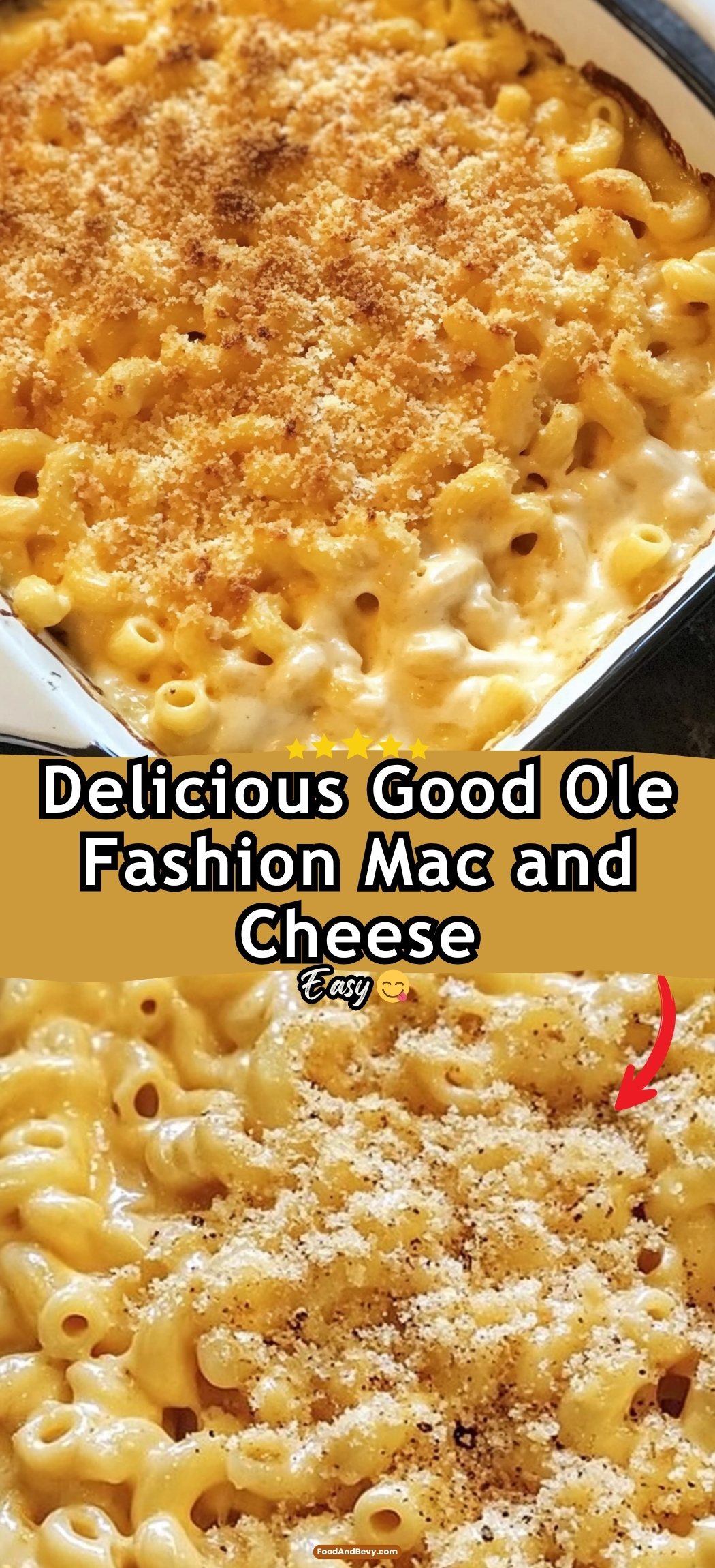 Delicious Good Ole Fashion Mac and Cheese