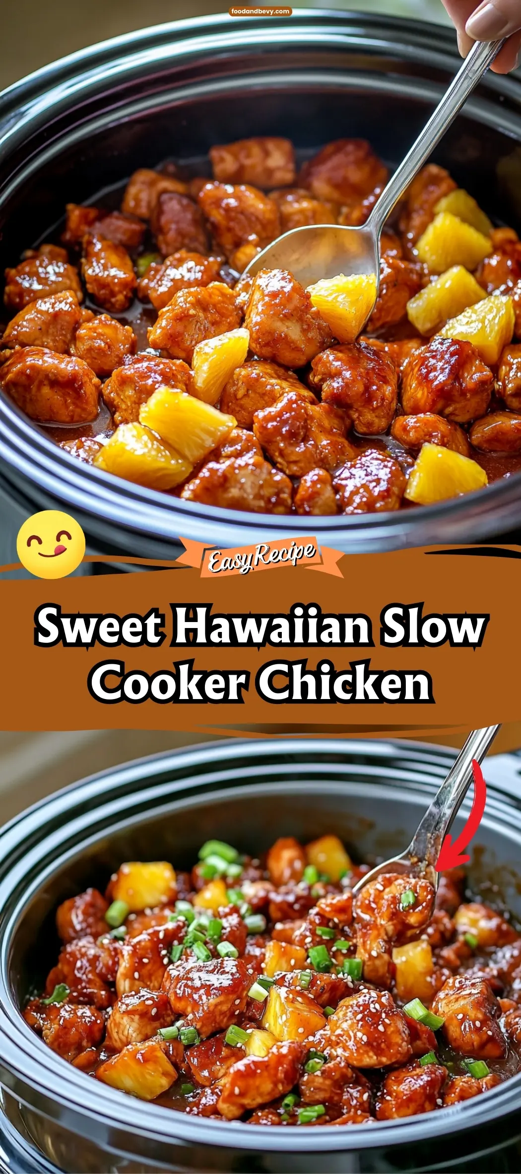 Sweet Hawaiian Slow Cooker Chicken