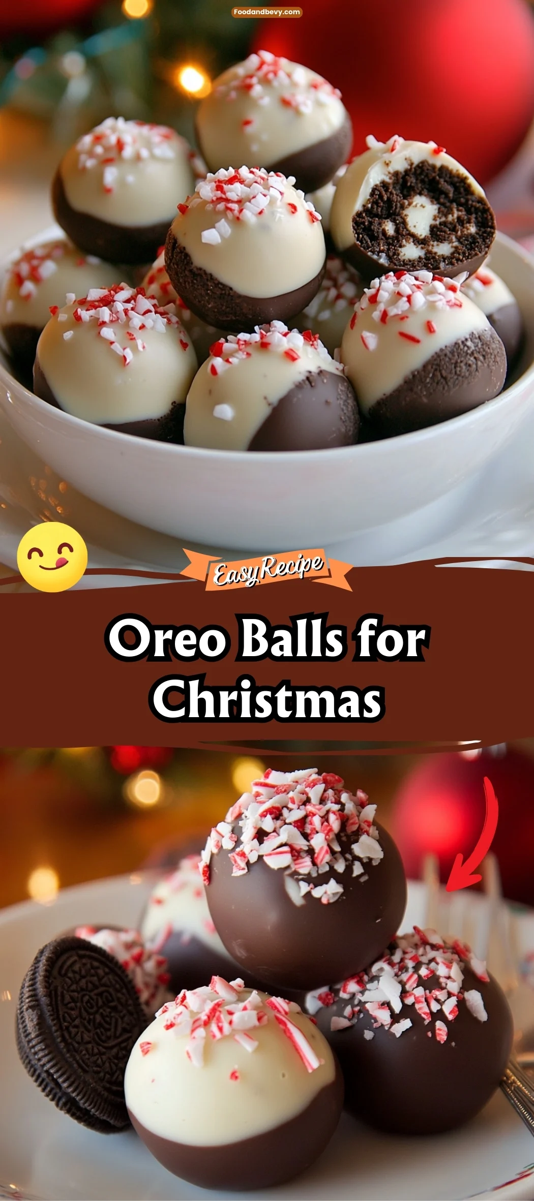 Oreo Balls for Christmas