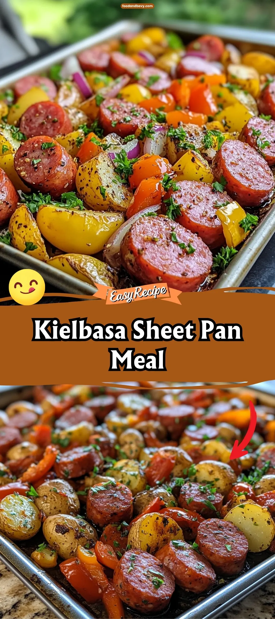 Kielbasa Sheet Pan Meal
