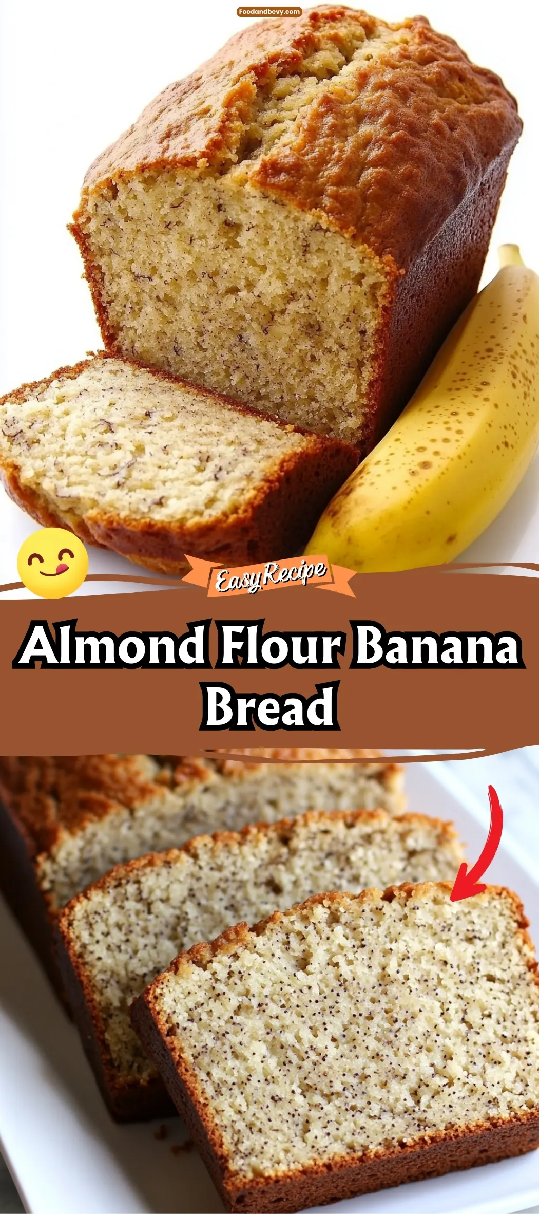 Almond Flour Banana Bread