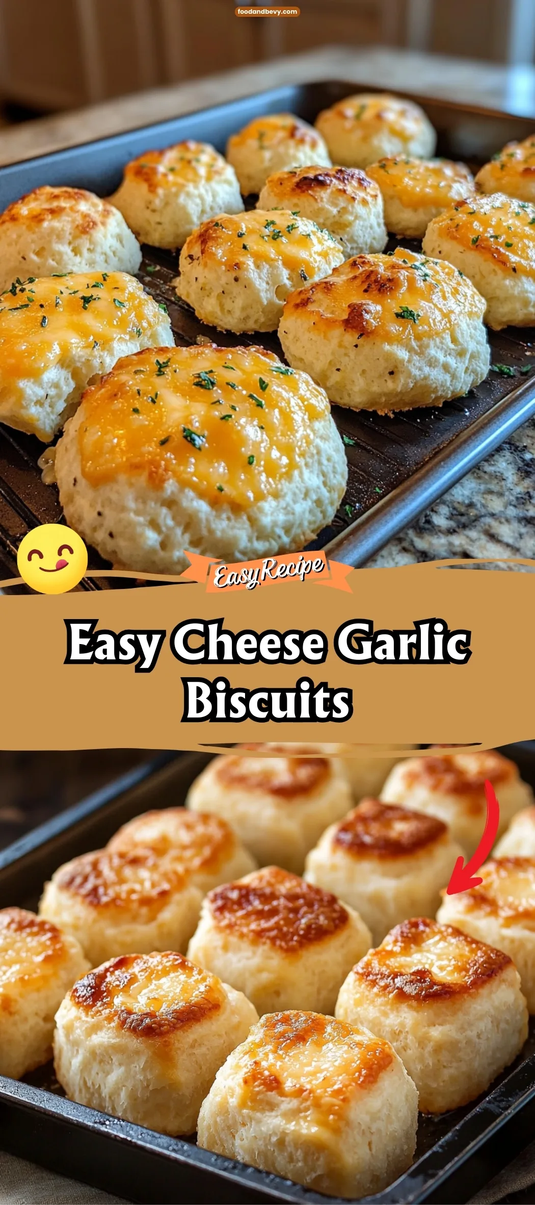 Easy Cheese Garlic Biscuits