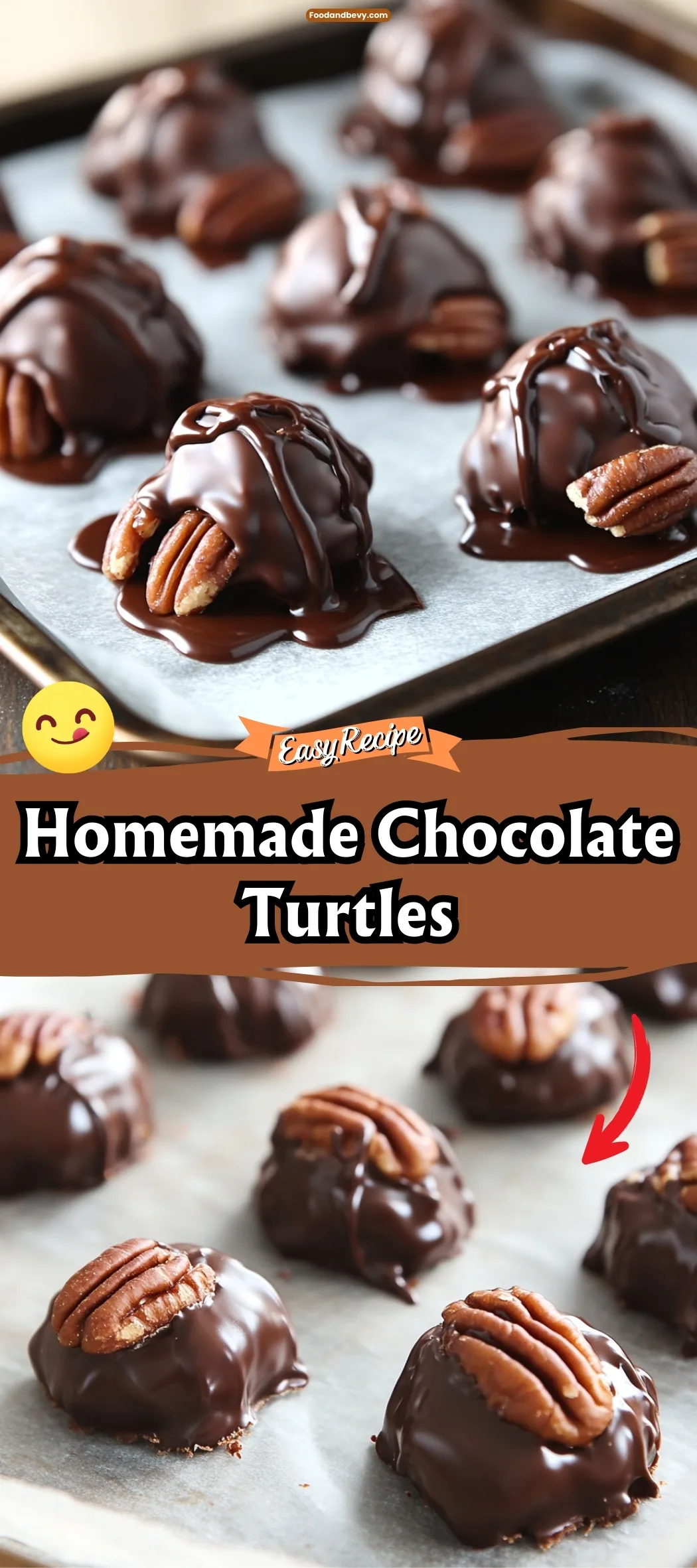 Homemade Chocolate Turtles