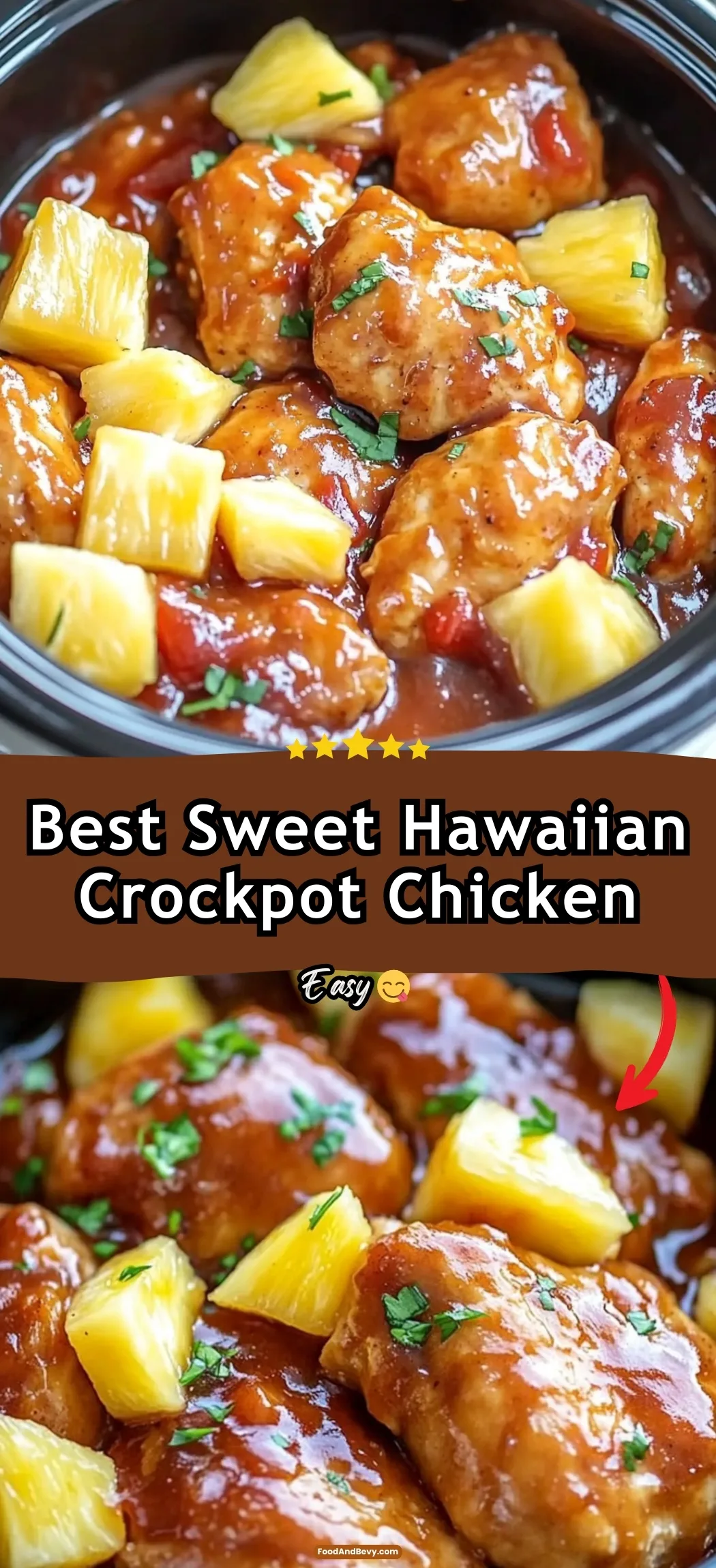 Best Sweet Hawaiian Crockpot Chicken