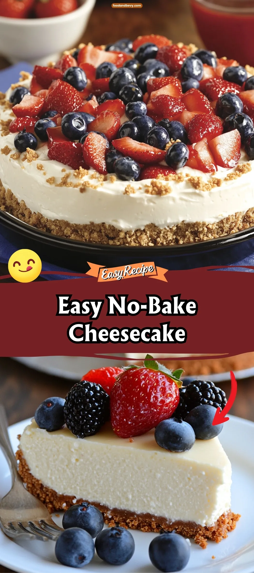 No-Bake Cheesecake