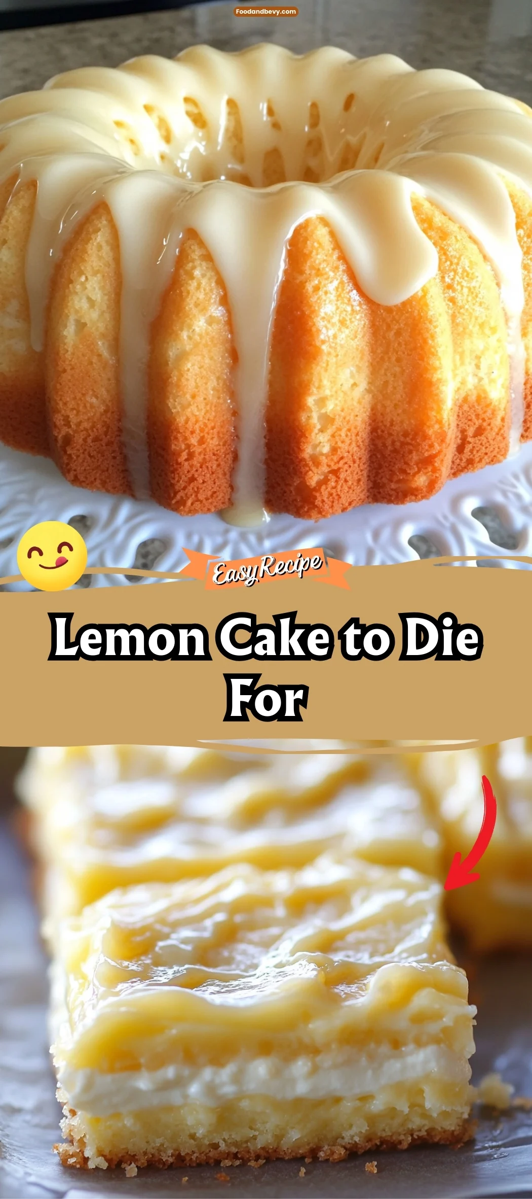 Delicious Lemon Cake to Die For