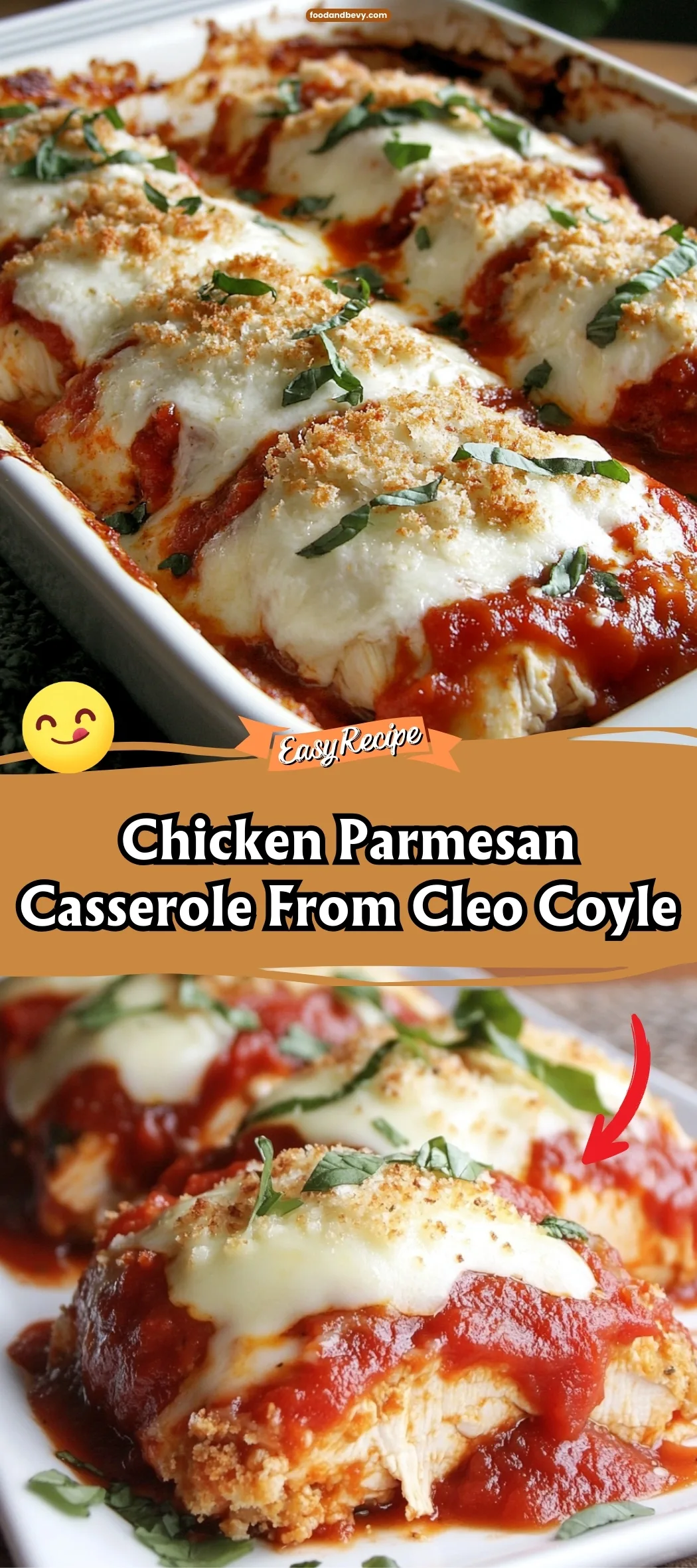Chicken Parmesan Casserole From Cleo Coyle