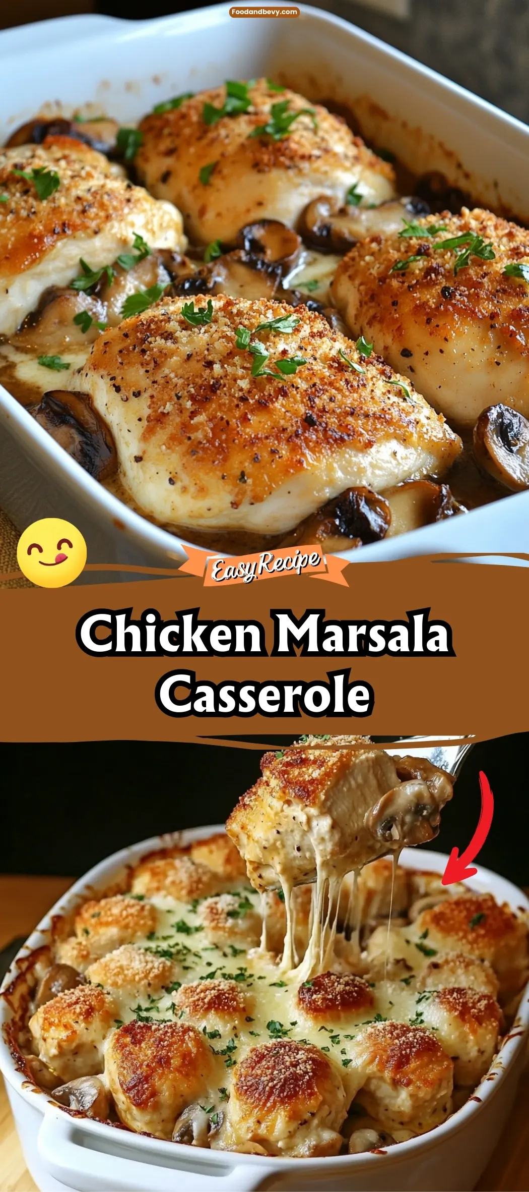 Chicken Marsala Casserole