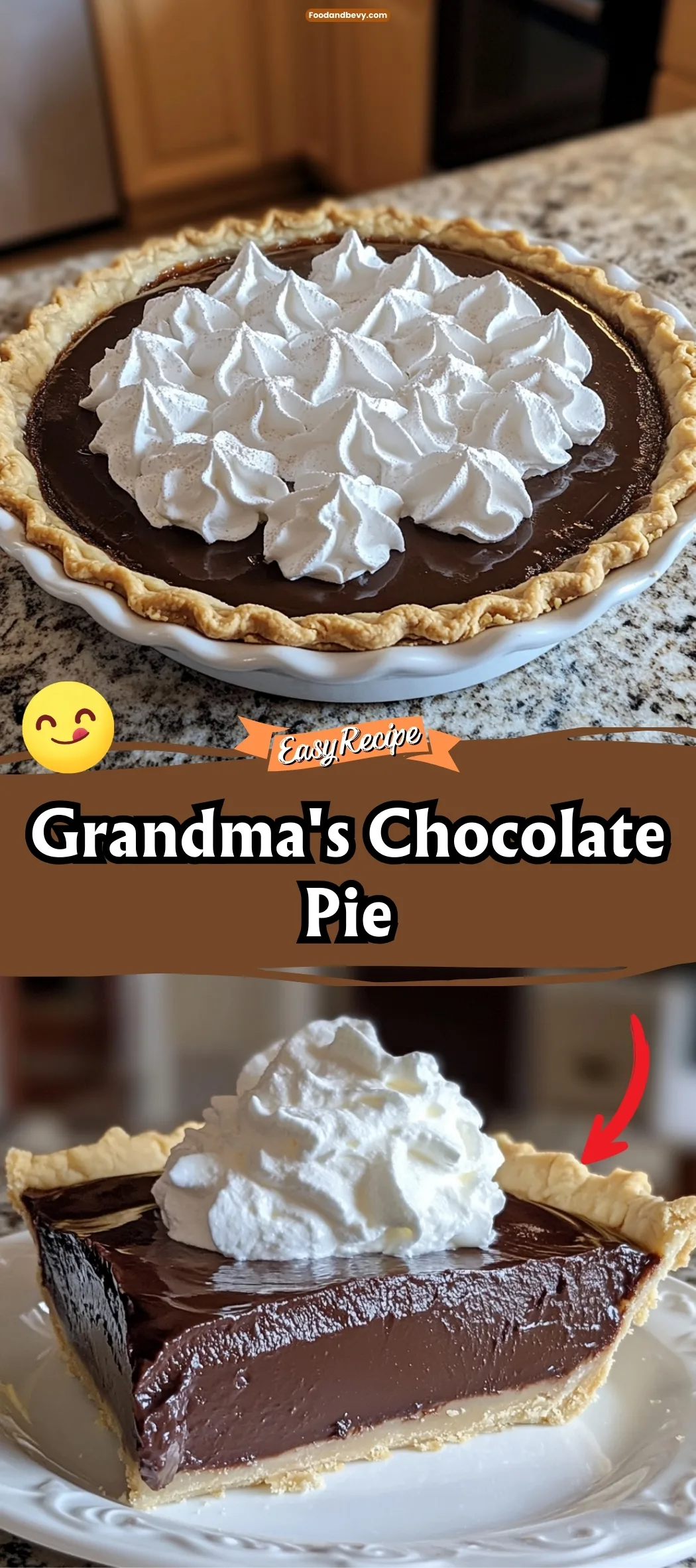 Grandma’s Chocolate Pie