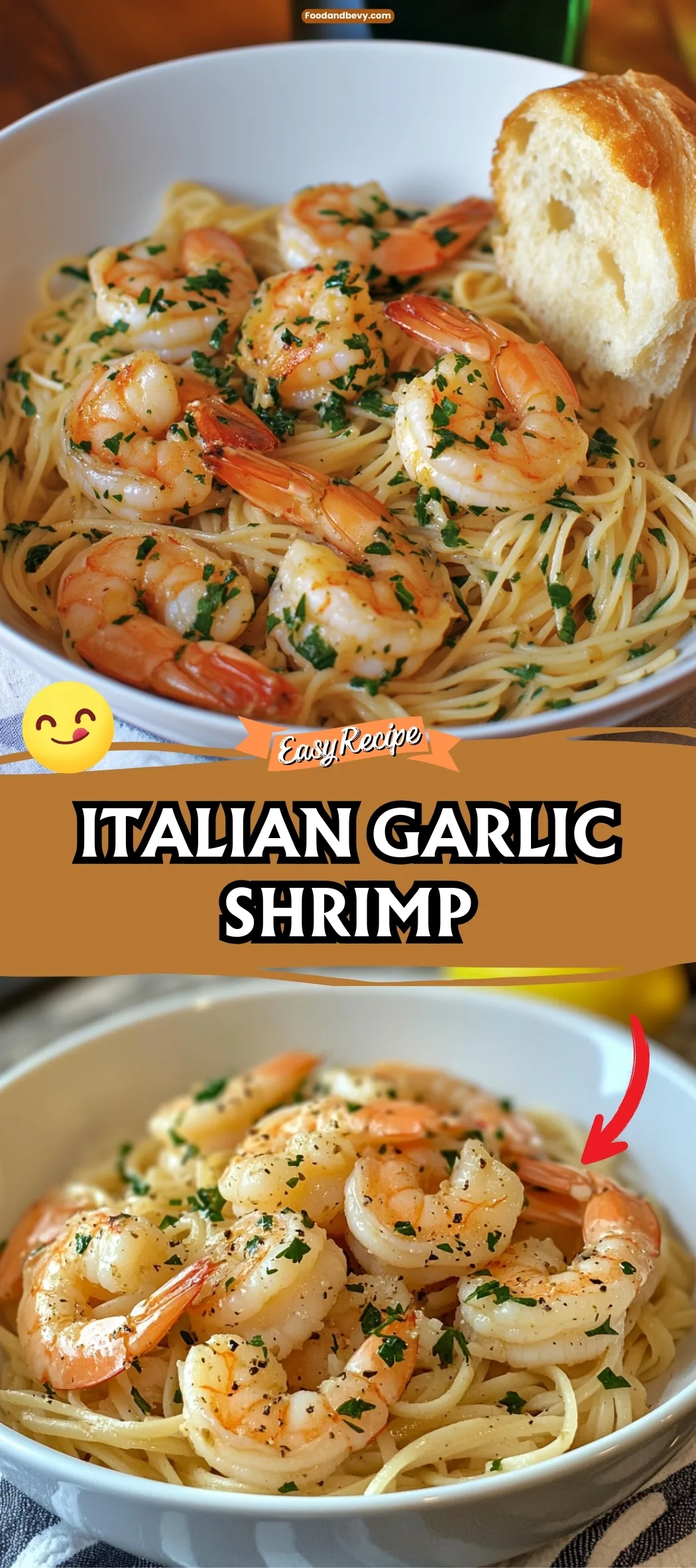 ITALIAN GARLIC SHRIMP