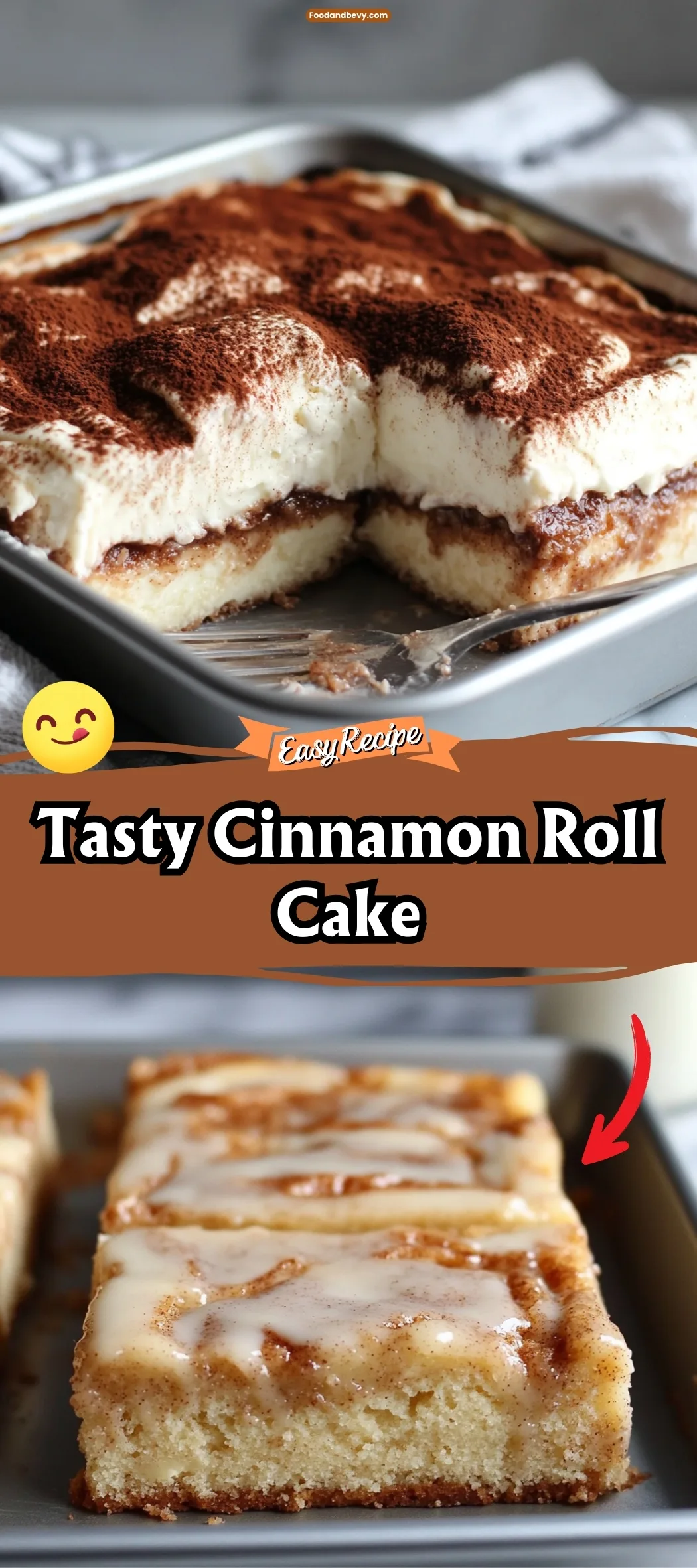 Cinnamon Roll Cake