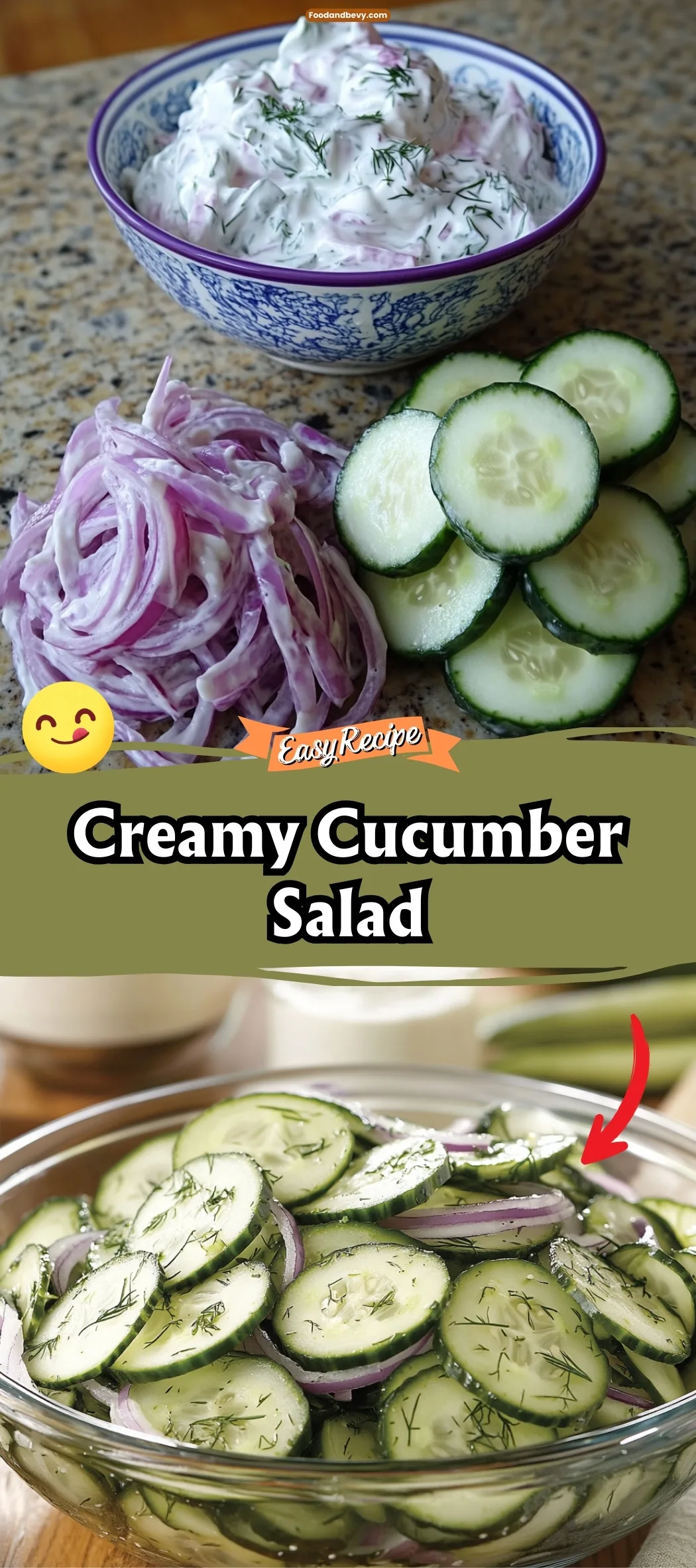 Creamy Cucumber Salad