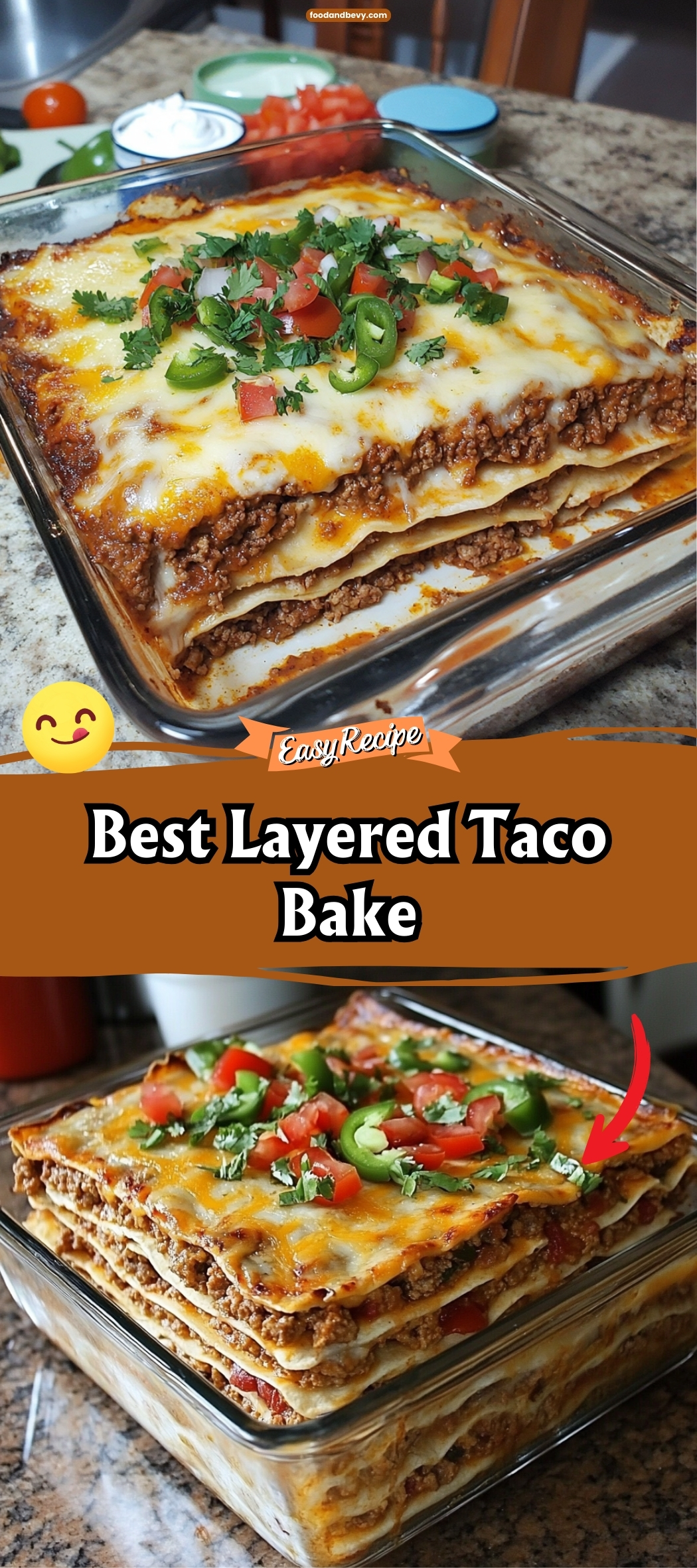 Layered Taco Bake
