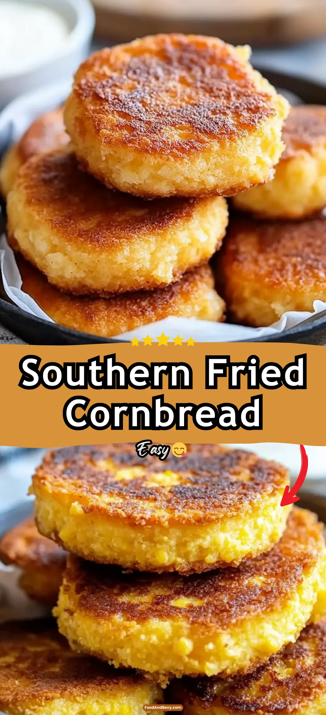 Southern Fried Cornbread
