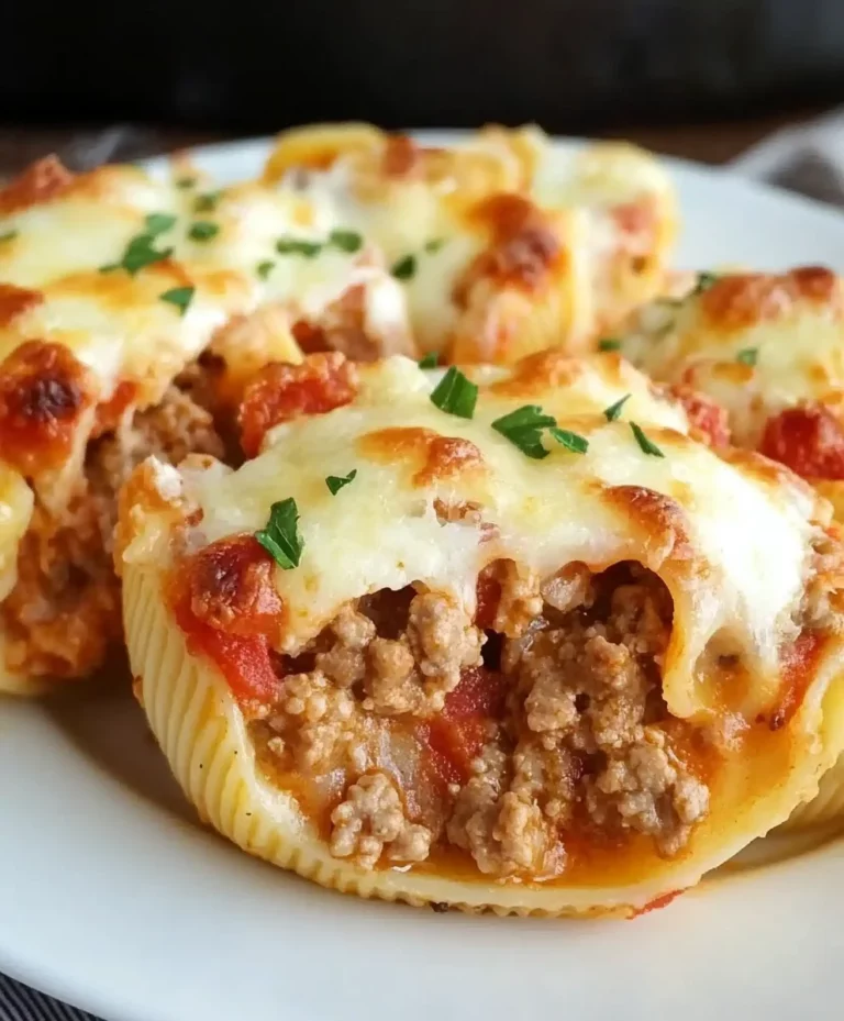 Best Stuffed Shells with Ground Beef