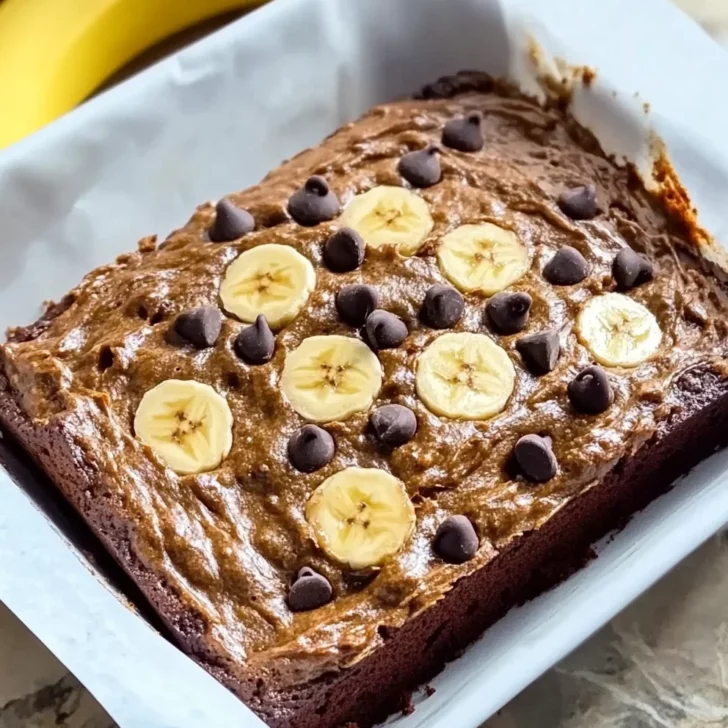4-Ingredient Flourless Chocolate Chip Banana Bread