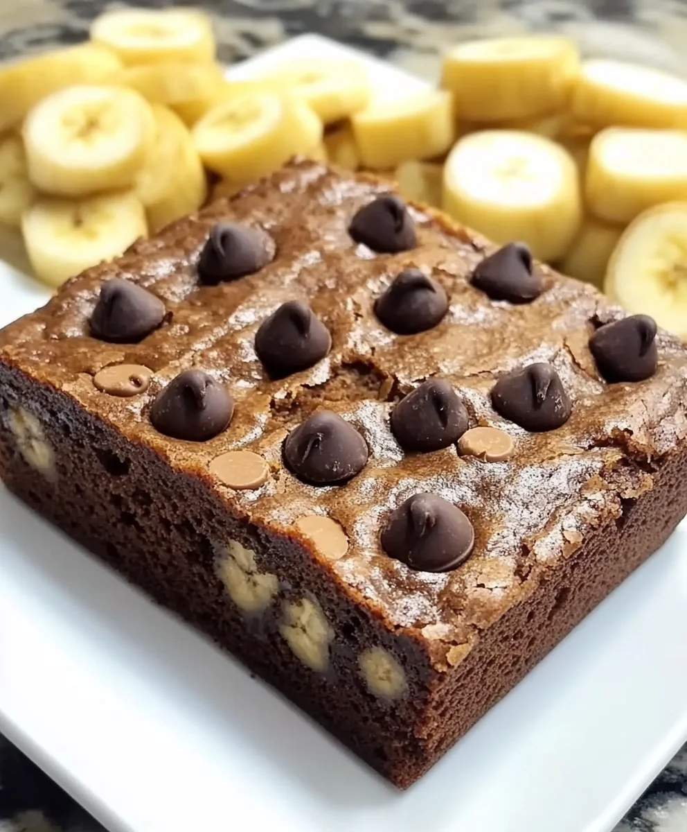 4-Ingredient Flourless Chocolate Chip Banana Bread