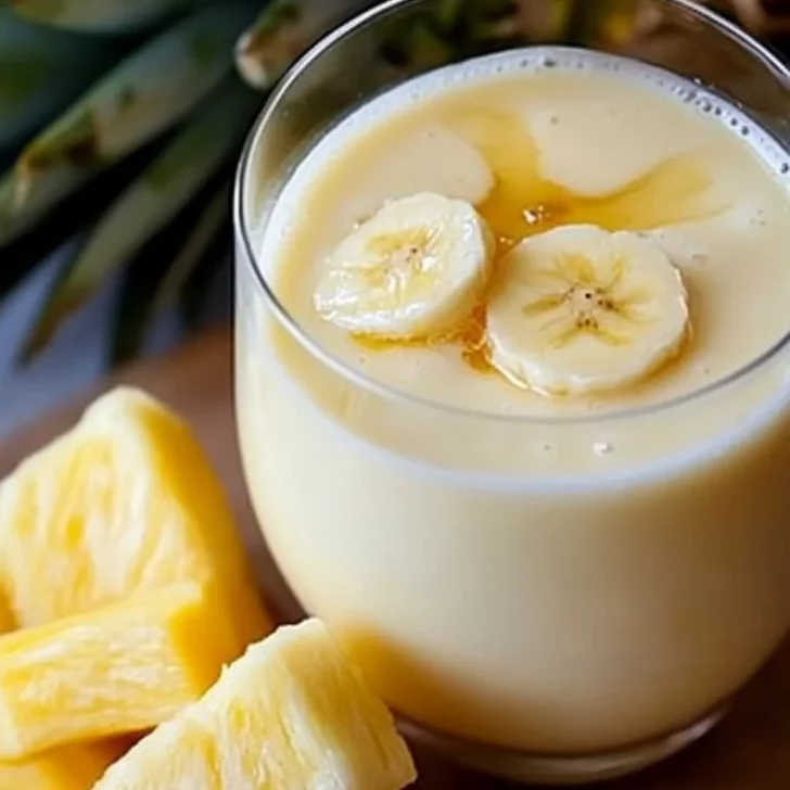 Pineapple and Banana Smoothie