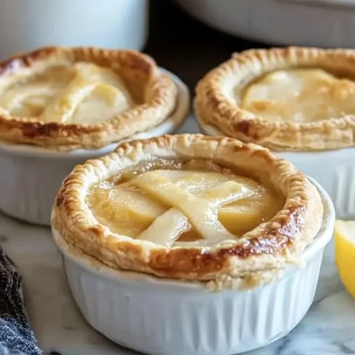 Mini Apple Pies- can be done in your mini pie pans too.