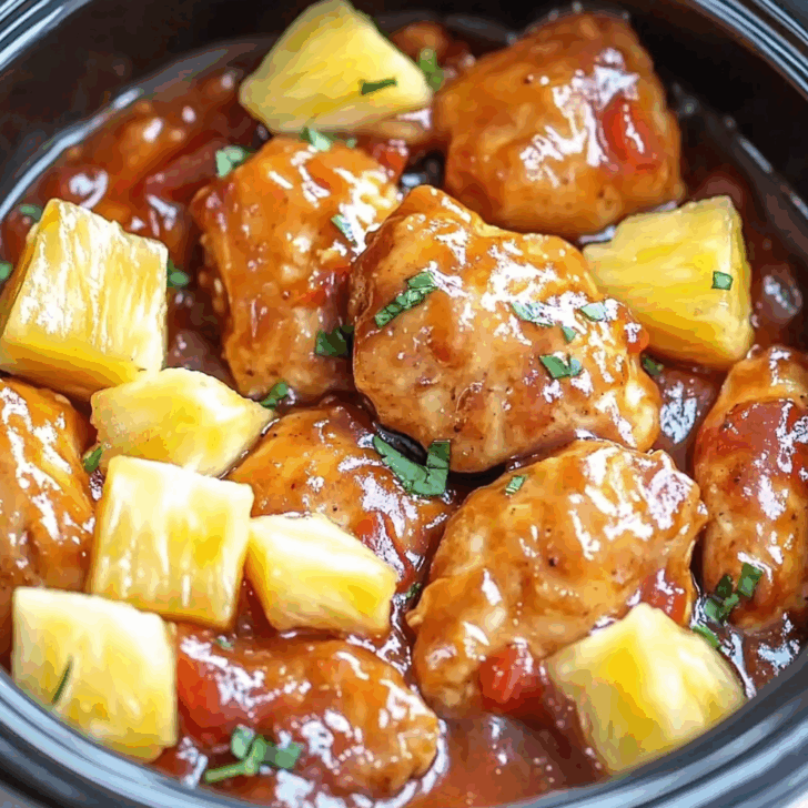 Best Sweet Hawaiian Crockpot Chicken