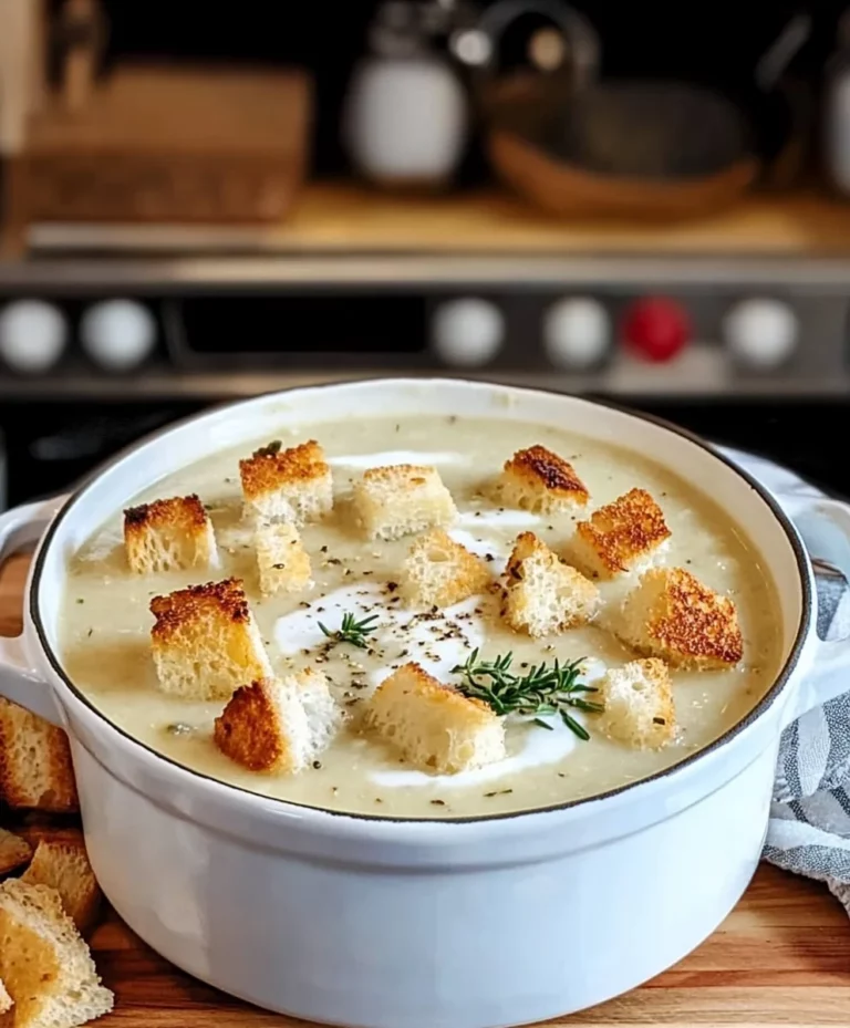 Country French Garlic Soup